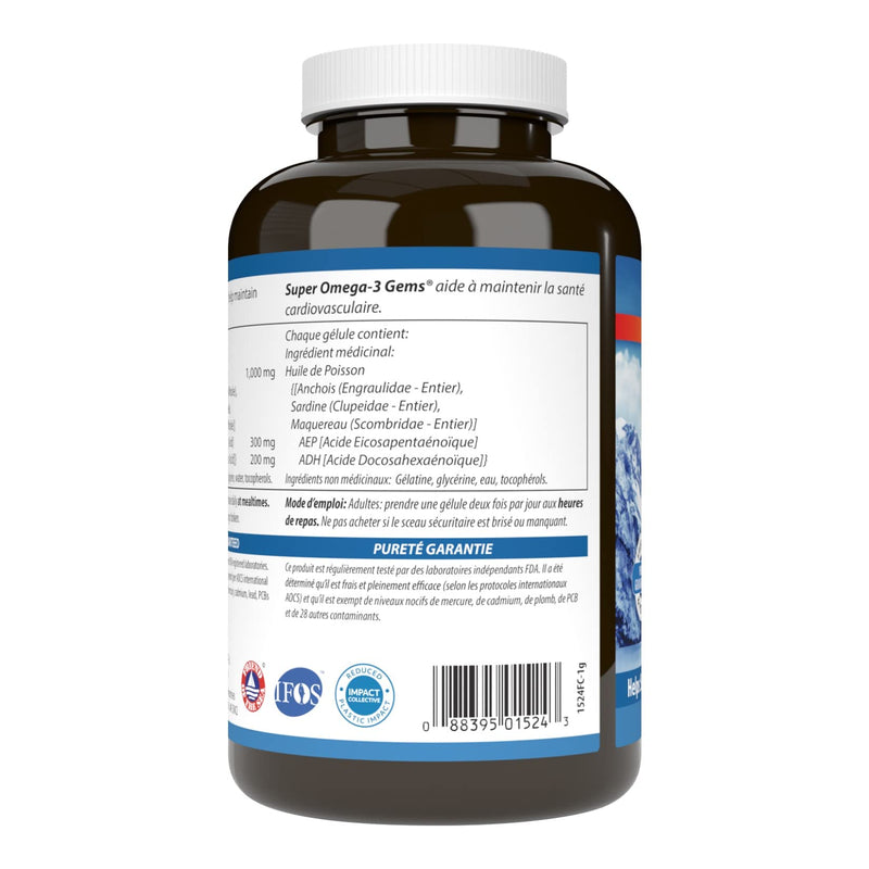 [Australia] - Carlson - Super Omega-3 Gems, 1200 mg Omega-3 Fatty Acids with EPA and DHA, Wild-Caught Norwegian Fish Oil Supplement, Sustainably Sourced Fish Oil Capsules, Omega 3 Supplements, 100+30 Softgels 130 Count (Pack of 1) 