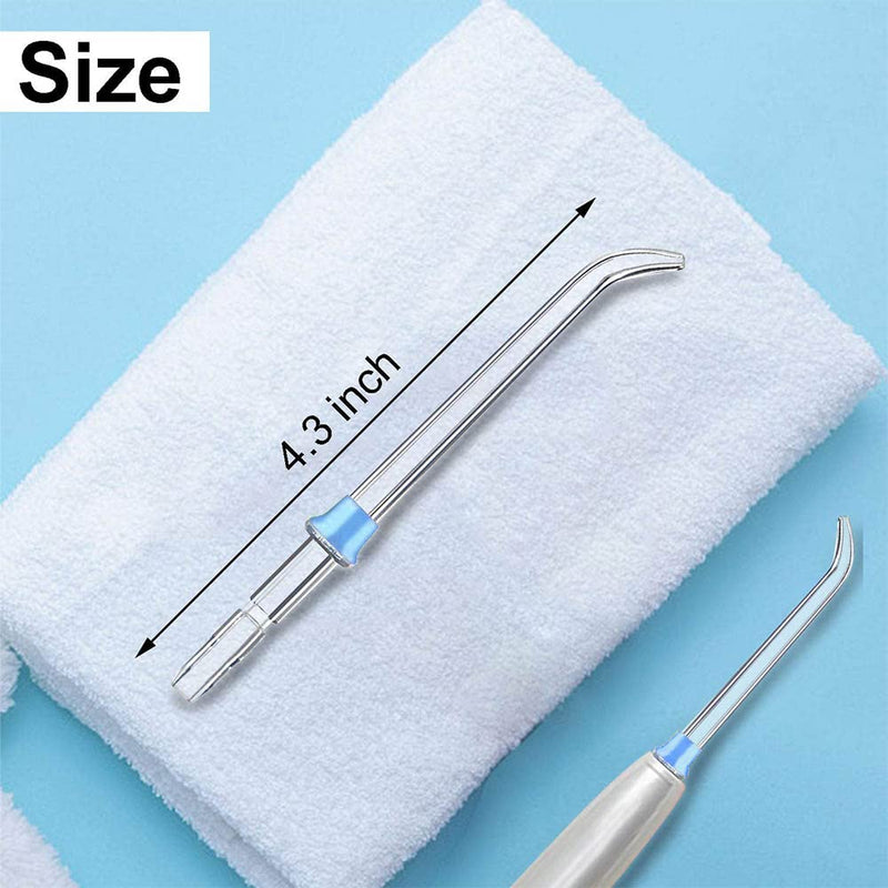 [Australia] - 2Pcs Replacement Classic Jet Tips for Waterpik Flosser WP100 WP250 WP300 WP450 WP660 WP900Other Oral Irrigators(Blue) 