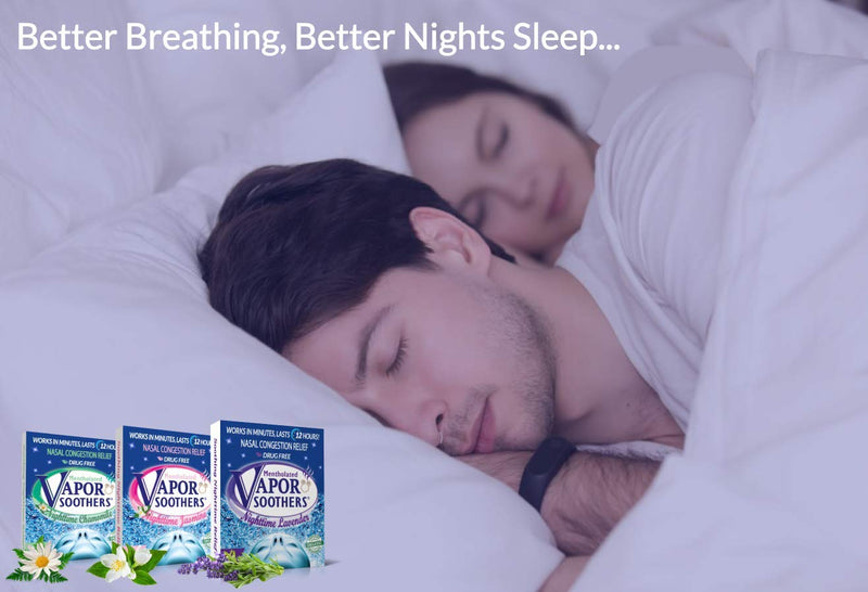 [Australia] - Vapor Soothers Nasal Dilator Clips, Anti Snoring, Instant Nasal Congestion Relief, Anti Snore Aid, Nighttime Lavender, Snore Stopper, 28 Count, Drug-Free 28 Count (Pack of 1) 
