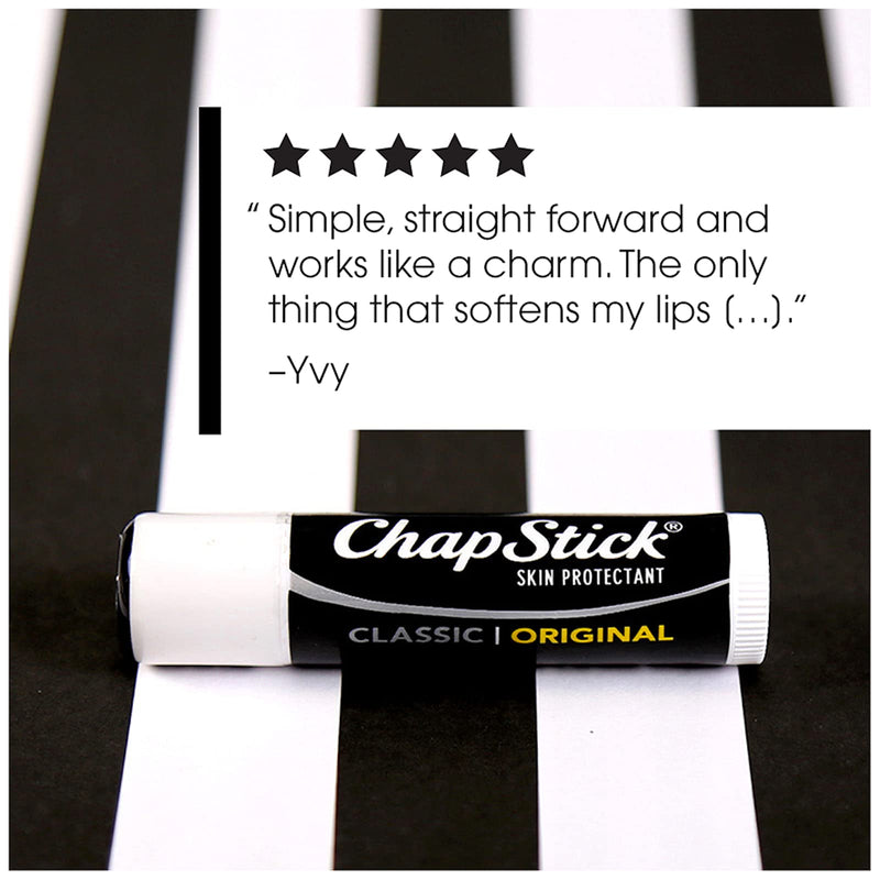 [Australia] - ChapStick Classic, Original, 3-ct 0.45 Ounce (Pack of 1) 