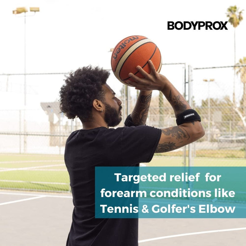 [Australia] - Elbow Brace 2 Pack for Tennis & Golfer's Elbow Pain Relief 