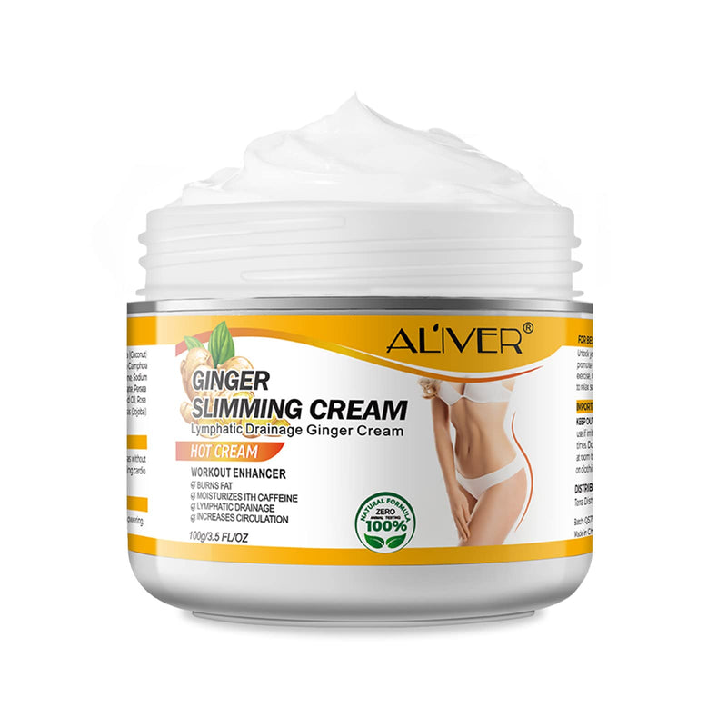 [Australia] - Ginger Slimming Cream, Anti Cellulite Cream, Ginger Fat Burning Weight Loss Full Body Slimming Cream Gel, Fat Burning Cream for Belly, Perfect for Cellulite, Soothing, Relaxing, Tightening & Slimming 