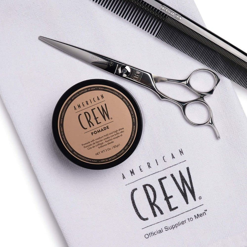 [Australia] - Men's Hair Pomade by American Crew, Medium Hold with High Shine, 3 Oz 3 Ounce (Pack of 1) 1 Puck/3 Ounce 