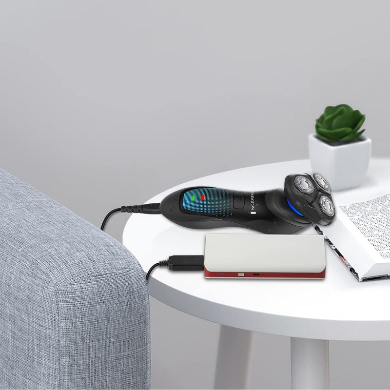 [Australia] - AIEVE Charger for Braun Shaver,USB Charger Cable 12V Power Cable for Braun Beard Trimmer Shaver Series 3, Series 7, Series 9,Series 1,3020S,3080S,760CC,790CC,340s,190s,5190cc,5210,9095cc 