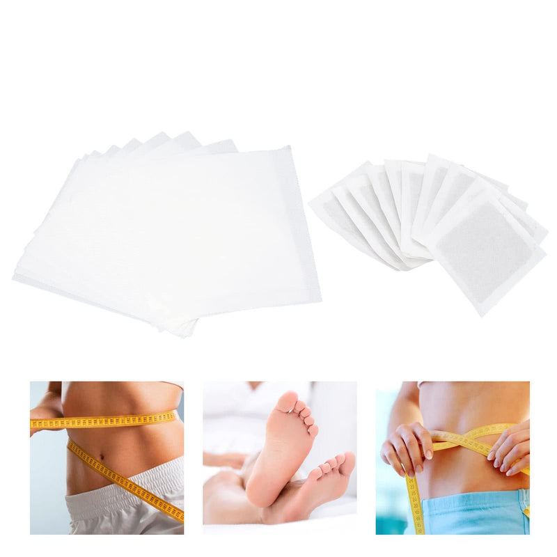 [Australia] - 10pcs Slim Patch, Ginger Slimming Foot Patch Stress Relief Fat Burning Weight Loss Body Shaping Detox Foot Pad for Home and Travel Use 
