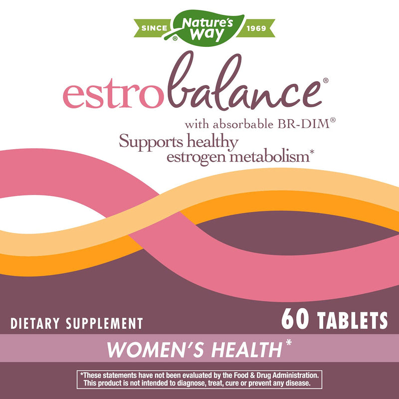 [Australia] - Nature's Way EstroBalance with absorbable DIM, supports healthy estrogen metabolism, 60 Count 60 Count (Pack of 1) 