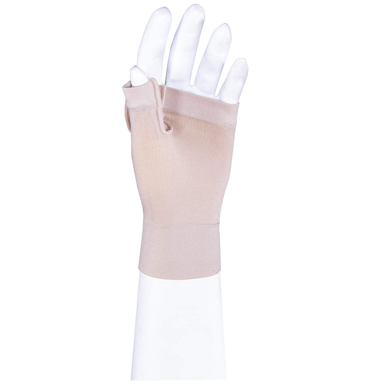 [Australia] - Truform Lymphedema Compression Gauntlet, 20-30 mmHg Post Mastectomy Support, Beige, Medium (20-30 mmHg) 
