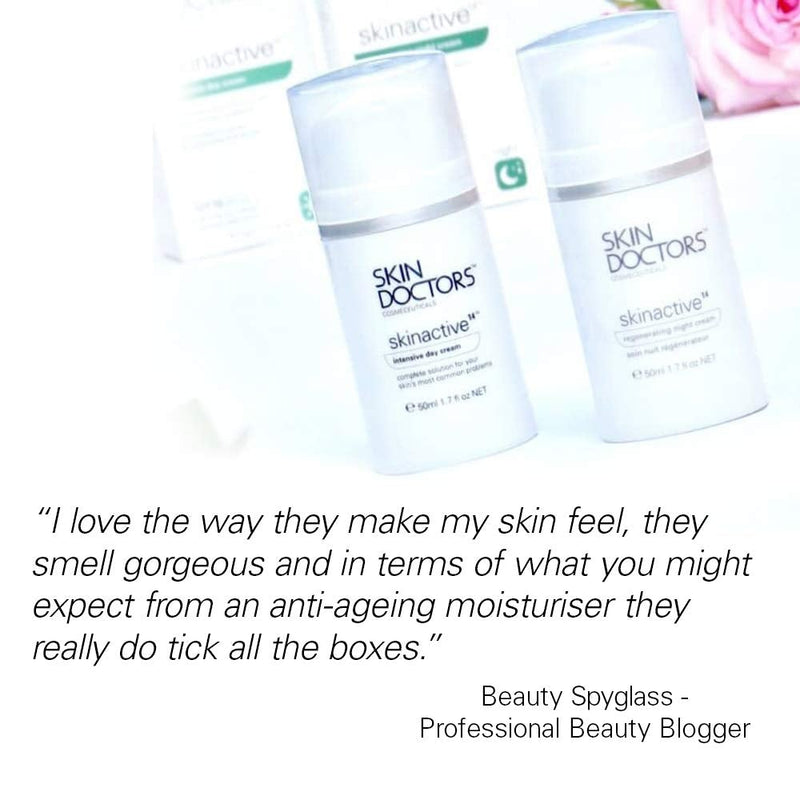 [Australia] - Skin Doctors Skinactive 14 Intensive Day Cream Moisturiser for the face, with SPF15, Skin Active helps hydration, firmness, anti ageing & reduces redness, pore size, fine lines, wrinkles, sagging skin, sun spots, uneven skin tone and pigmentation - 50ml 