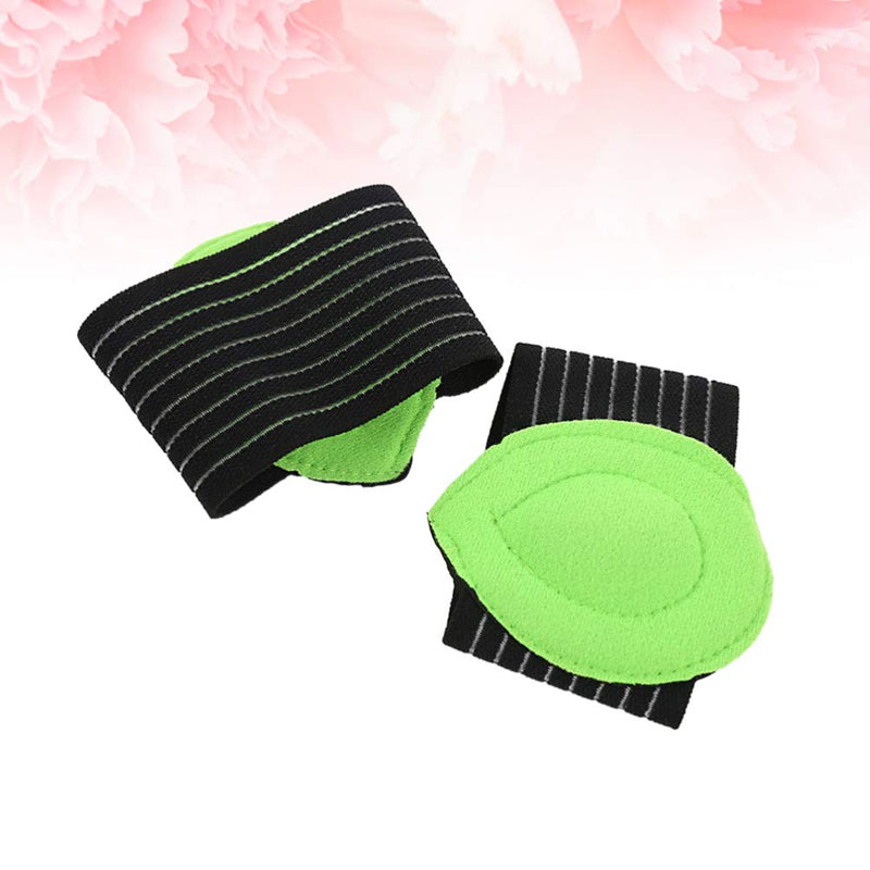 [Australia] - Healifty 1 Pair Arch Supports Elastic Sponge Flat Feet Pads Arch Cushions Shoe Inserts for Plantar Fasciitis Relieve Women Men 