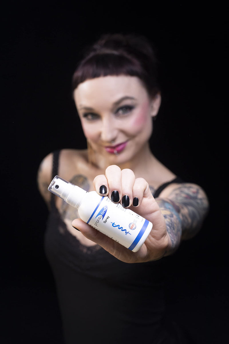 [Australia] - Prontolind spray 75 ml - For the antibacterial cleaning and care of piercings, tunnels, plugs and Body modifications - recommended by leading piercing studios! 
