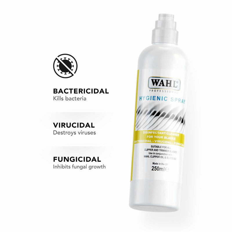 [Australia] - Wahl Blade Maintenance Kit, Clipper Oil and Hygiene Spray, Maintenance Set for Blades, Suitable for Hair Clipper and Trimmer Blades, Lubricating Sprays, Reduces Friction, Removes Dirt 