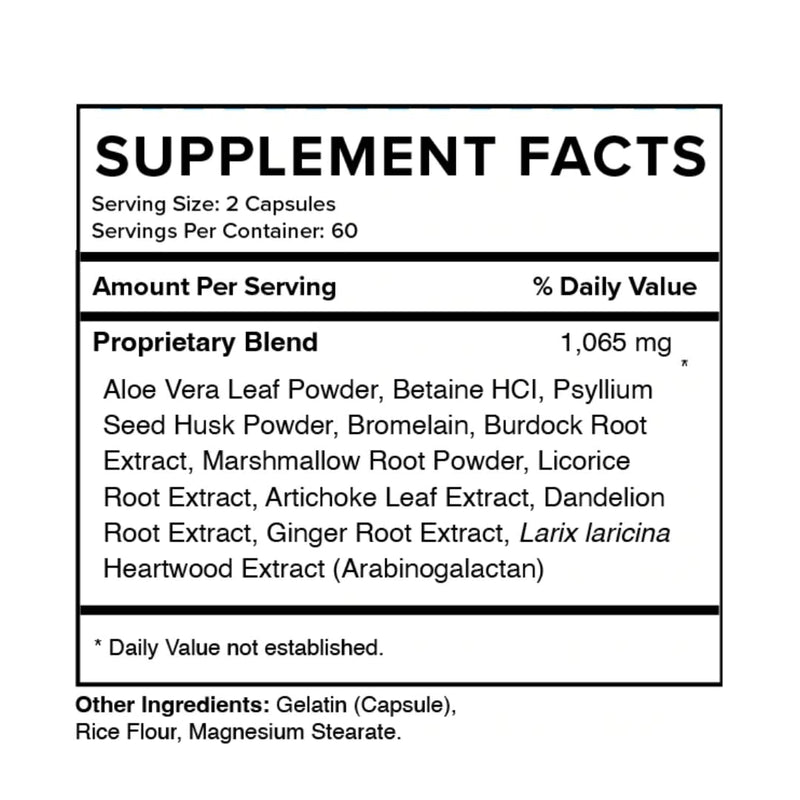[Australia] - New from Vatellia Life | Eaters Digest | Prebiotic | Probiotic | Digestive Support | Healthy Gut Lining | Max Nutrient Absorption | 120 Capsules (60-Day Supply) 