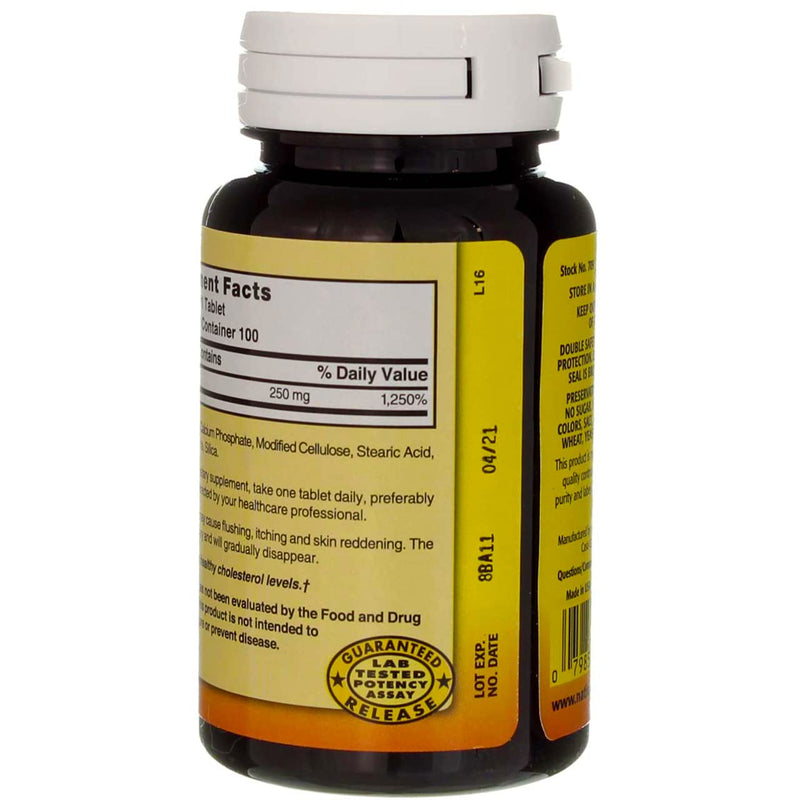 [Australia] - Nature's Blend Niacin Timed Release 250 mg 250 mg 100 Tabs 
