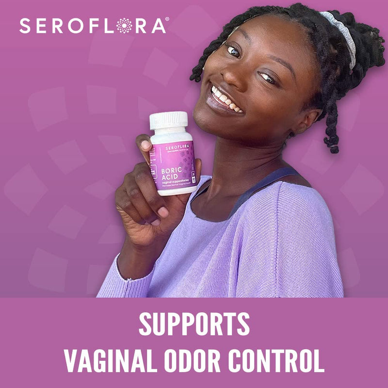 [Australia] - Boric Acid Vaginal Suppositories (28ct) with Disposable Vaginal Suppository Applicators (14ct) and Feminine pH Test Strips (40ct) Support Vaginal Odor, Yeast Infection, Bacterial Vaginosis 