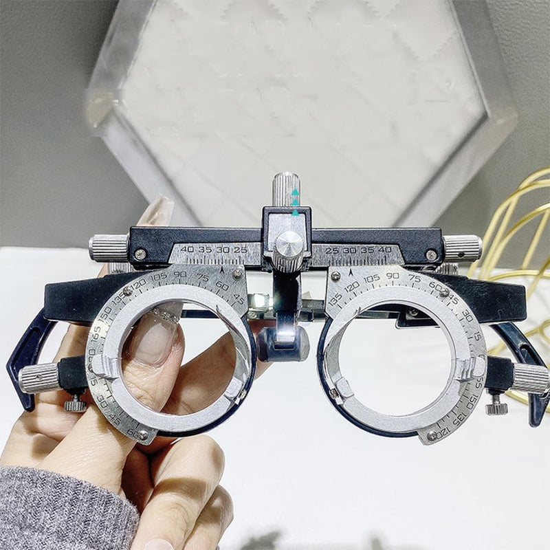 [Australia] - Smallterm Optical Optic Trial Lens Frame PD 48-80mm Fully Adjustable Trial Frame Eye Optometry Lens Frame for Visual Inspection in Optical Shops, Hospitals,Ophthalmology 