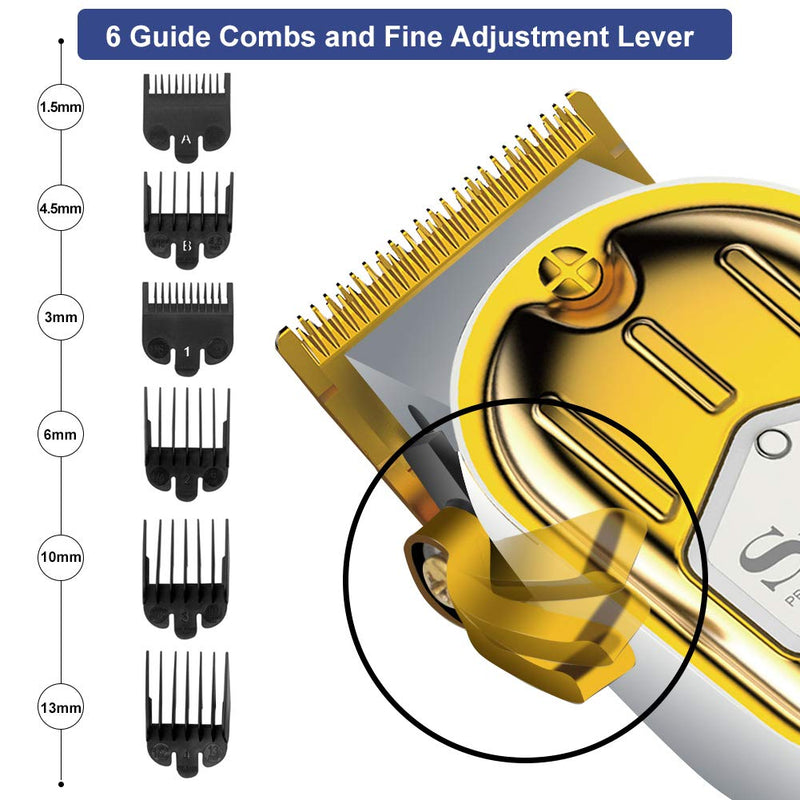 [Australia] - SURKER Hair Clippers for Men Trimmer for Men Hair Trimmer Beard Trimmer Barber Hair Cut Grooming Kit Machine Professional Rechargeable Cordless Quiet 