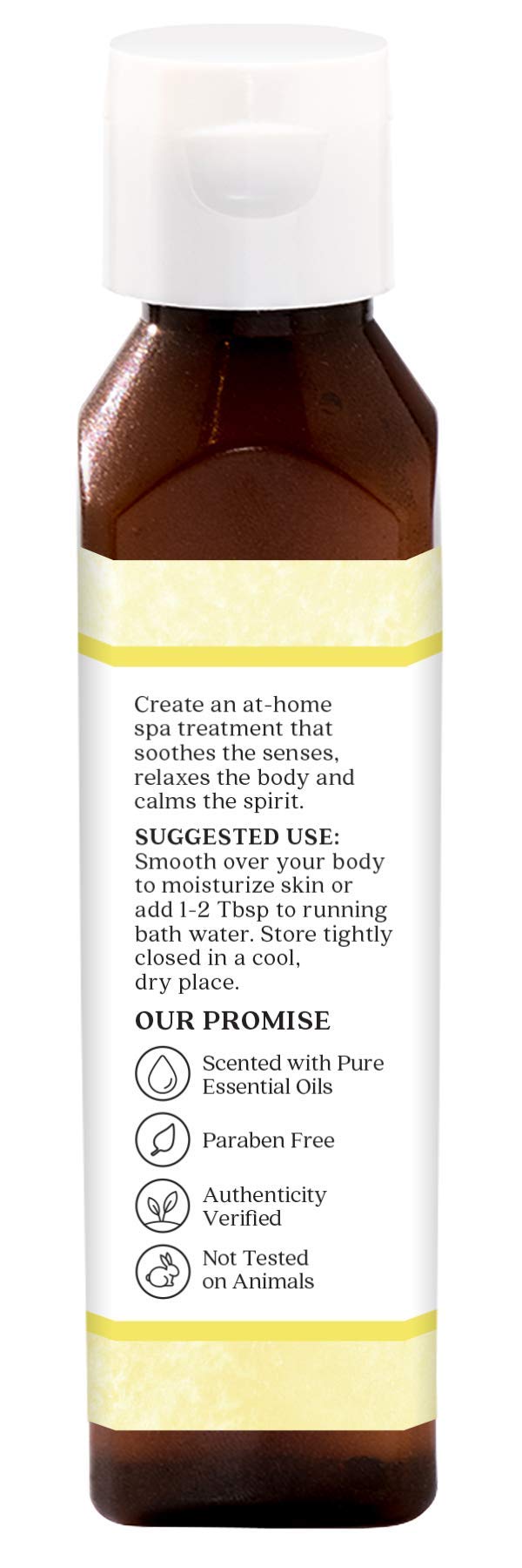 [Australia] - Aura Cacia Tranquil Chamomile Aromatherapy Body Oil | 4 fl. oz. 