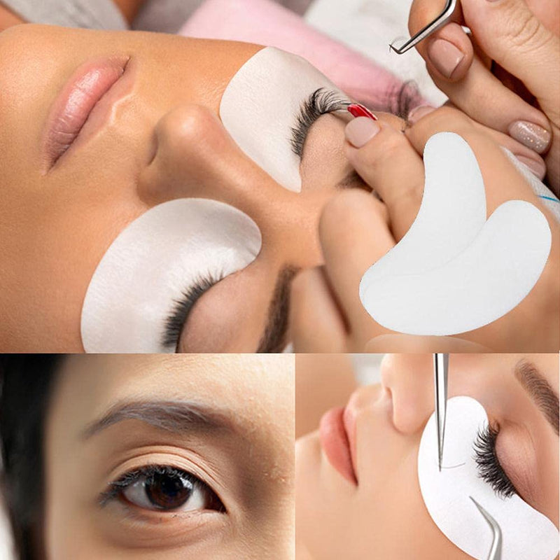 [Australia] - 50 Pairs Eye Gel Pads, Lint Free Eyelash Patches, Under Eye Gel Pads for Pro Salon and Individual Eyelash Extension 