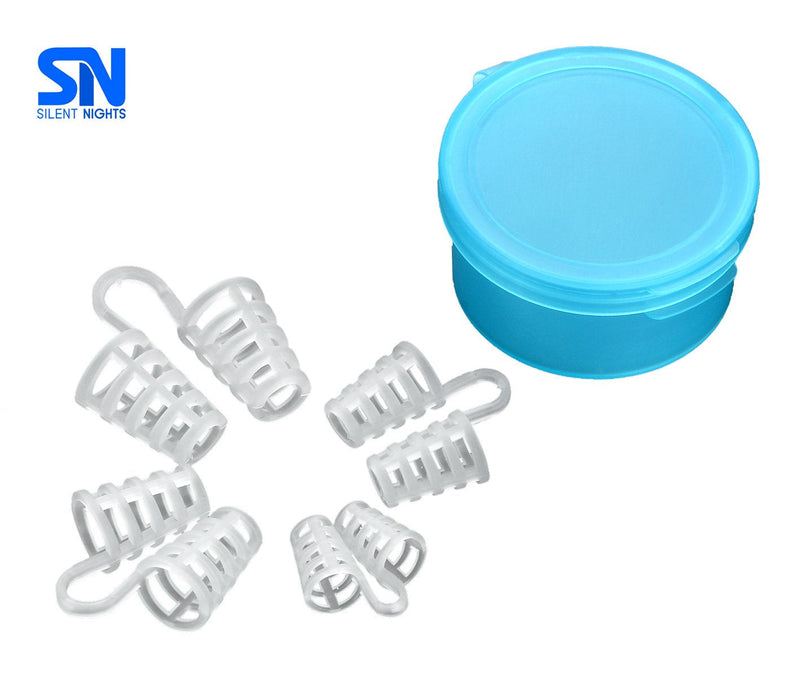[Australia] - Best Anti Snoring Device - Stop Snore Solution - Sleep Better Aids - Anti-Snore Remedy Devices - 4 Nose Vents Nasal Dilator - Breathing Sleeping Relief 