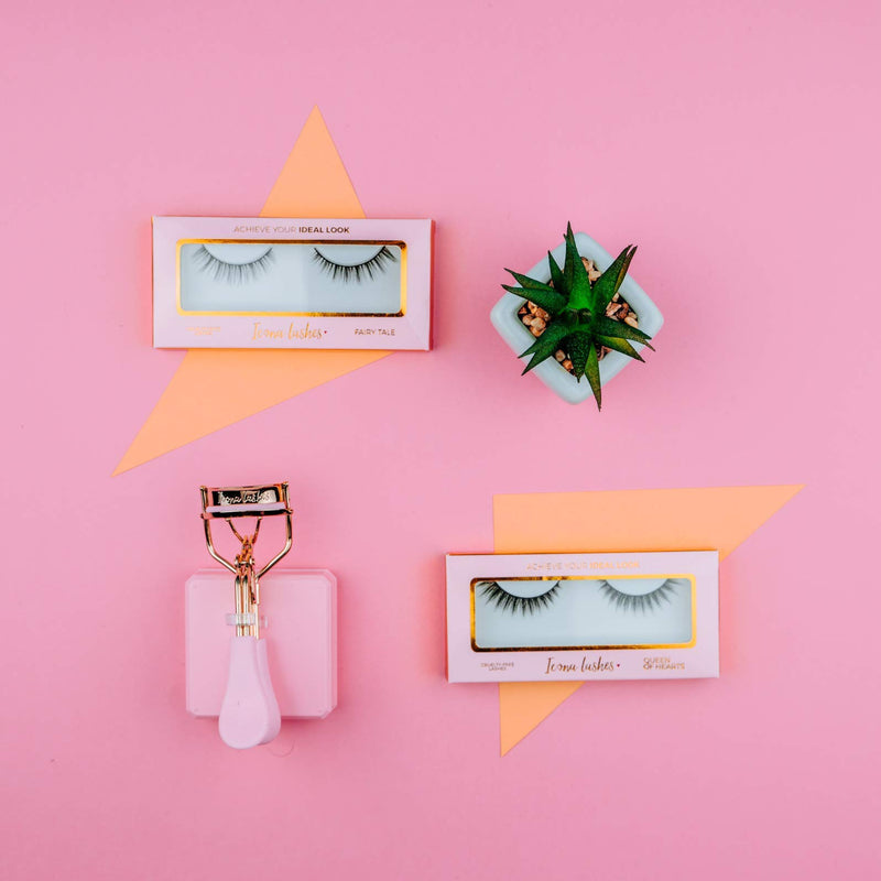[Australia] - Eyelash Curler for Lush, Luxurious Lashes || 24K Gold Plated Stainless Steel with Silicone Pad & Ergonomic Silicone Cushioned Handles || Comes with Extra Silicone Pad, by Icona Lashes 