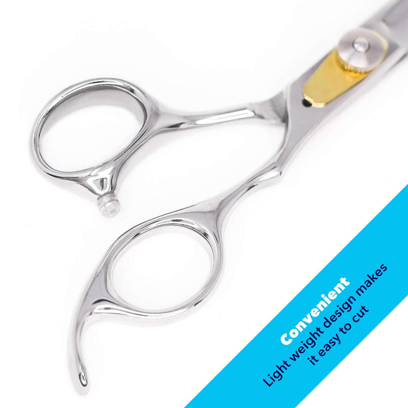 [Australia] - Equinox Professional Razor Edge Series - Barber Hair Thinning/Texturizing Scissors/Shears - 6.5 Inches Stainless Steel 