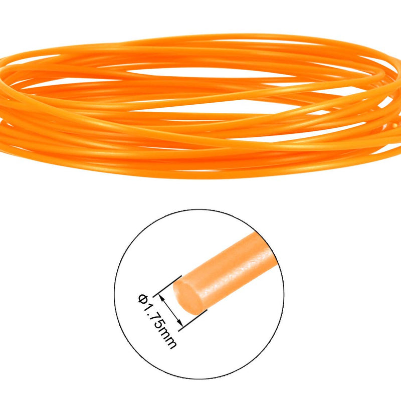 [Australia] - uxcell 3D Pen Filament Refills,16Ft,1.75mm ABS Filament Refills,Dimensional Accuracy +/- 0.02mm,for 3D Printer,Orange 