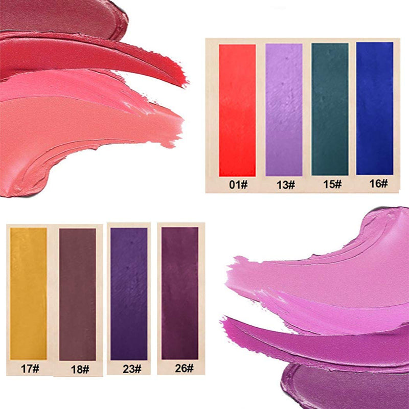 [Australia] - Edanta Matte Liquid Lipstick Velvet Cream Lip Gloss High Pigmented Lip Beauty Lipsticks Makeup for Women and Girls (A-Blue) A-Blue 