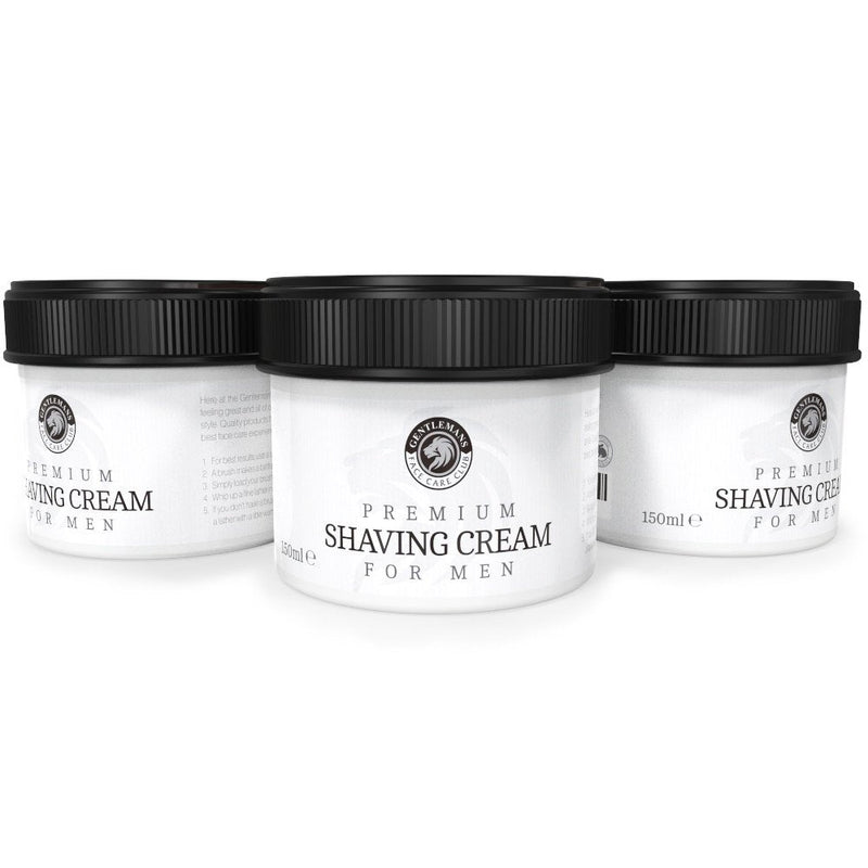 [Australia] - Shaving Cream - Luxury Sandalwood Shave Cream From Gentlemans Face Care Club - Large 90 Day Supply 150ml Pot + 100% Money Back Guarantee 