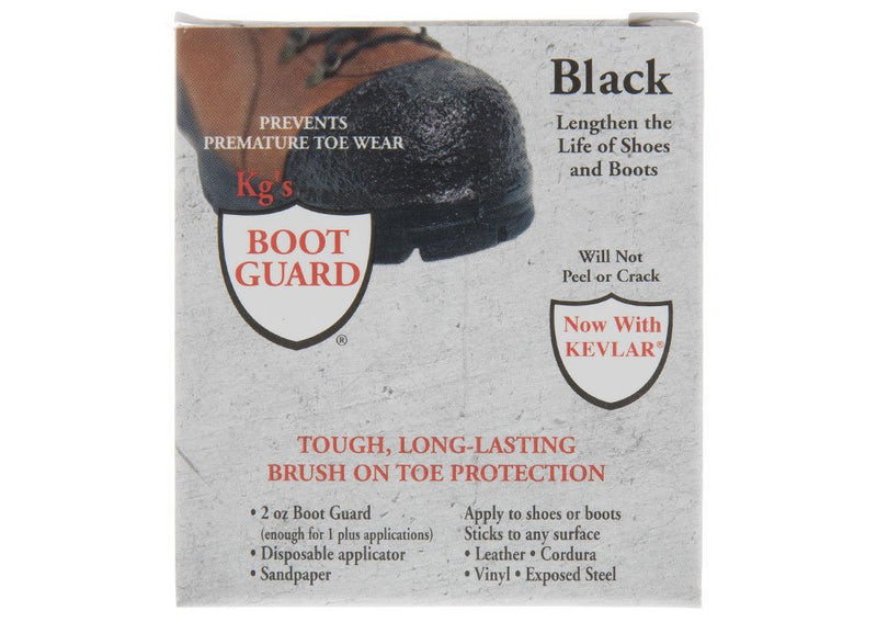 [Australia] - Kg's Boot Guard Brush on Toe Protection Black 