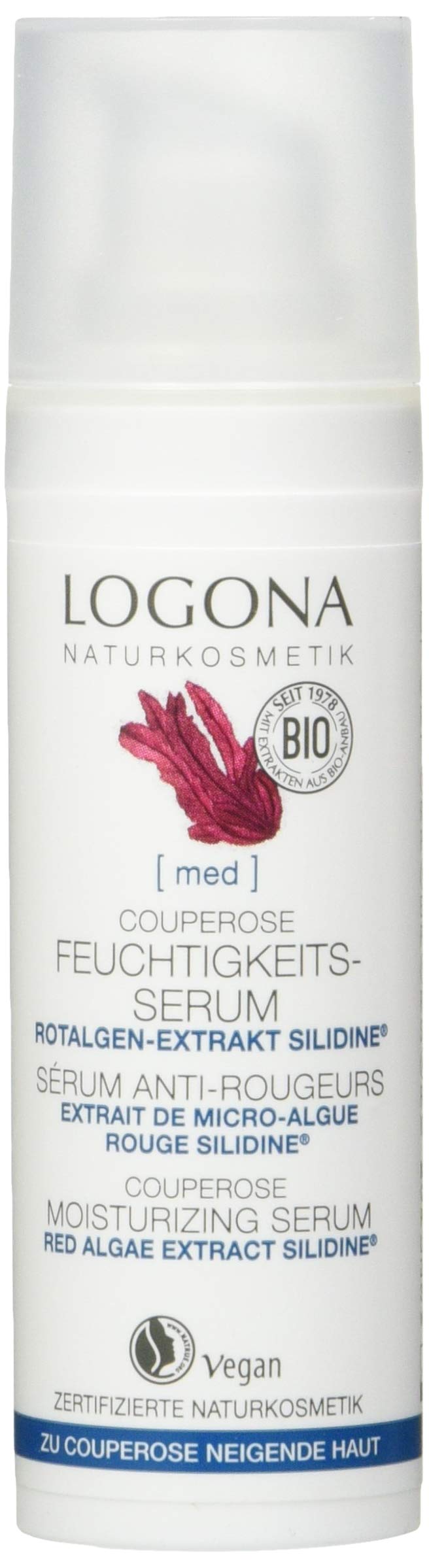 [Australia] - Logona Med Couperose Moisturizing Serum Red Algae Extract Silidine 