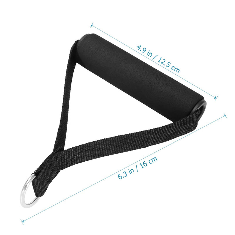 [Australia] - WINOMO Pull Handles Resistance Bands Exercise Band Handles Tube Workout Gym Yoga Fitness Stretch 2Pcs 