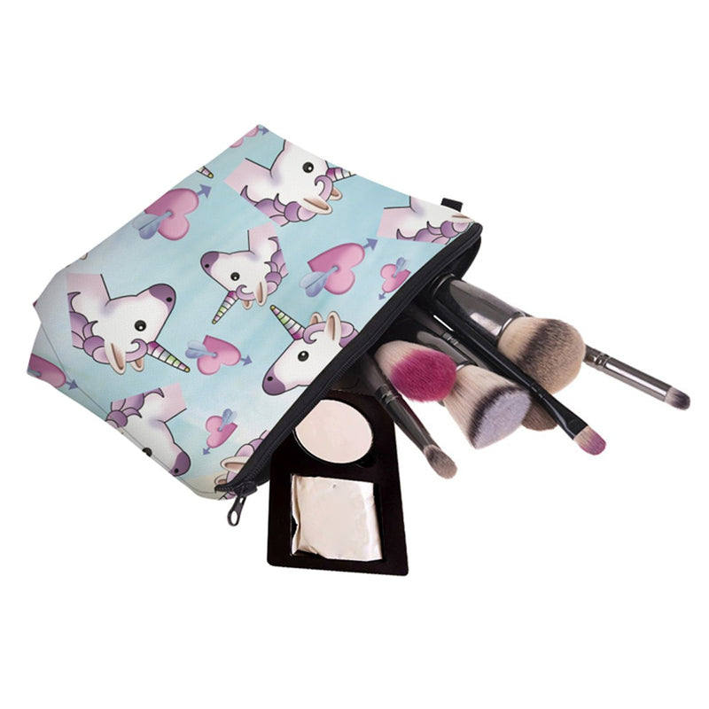 [Australia] - Unicorn Makeup Bag,Deanfun 3pcs/set Super Funny 3D Printing women cosmetic bag Multifuncition Pencil Holder (HZBTZ4) HZBTZ4 