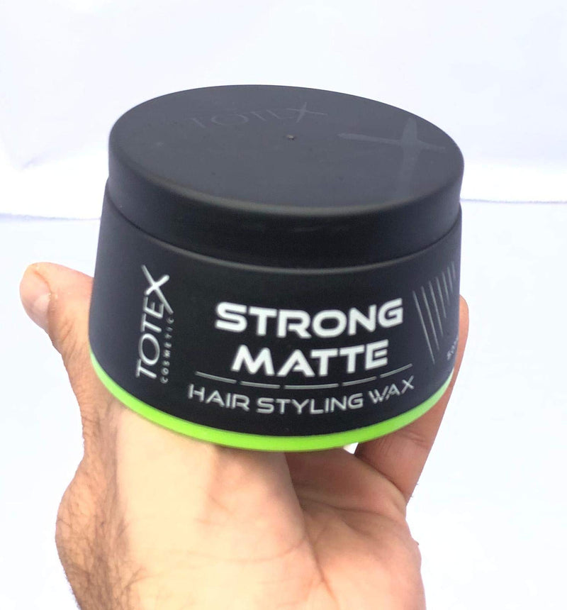 [Australia] - Totex Hair Men Styling Hair Wax - Strong Hold Texture Matte Natural Matte Look Finish - Hair Defining Paste Matte Wax 150ml (2 Pcs Offer) 