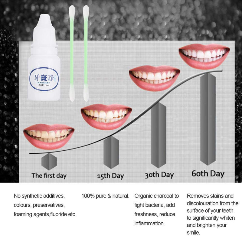 [Australia] - Teeth Whitening Powder Liquid, Teeth Whitening Essences Teeth Whitening Liquid Powder for Removing Stain Keeping Gingival Healthy and Oral Fresh 