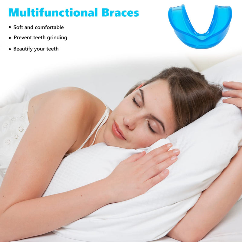 [Australia] - Mouth Guard for Teeth Grinding, Reusable Teeth Grinding Guard and Improve Sleep Quality, Mouth Guard for Grinding Teeth and Clenching Anti Grinding Teeth Y5YTZH 