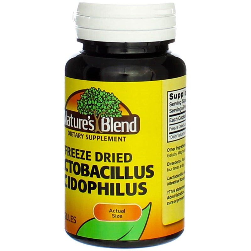 [Australia] - Freeze Dried Lactobacillus Acidophilus 100 Caps 100 Count (Pack of 1) 
