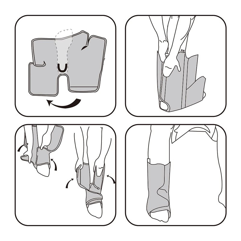 [Australia] - Mcmanus Cold Therapy pad for Foot and Ankle Pad | Ergonomic Pad for Post-Operative Pain and Swelling | Works with Cryotherapy and Cold Therapy Machines | Includes Hose Connectors and Elastic Straps 