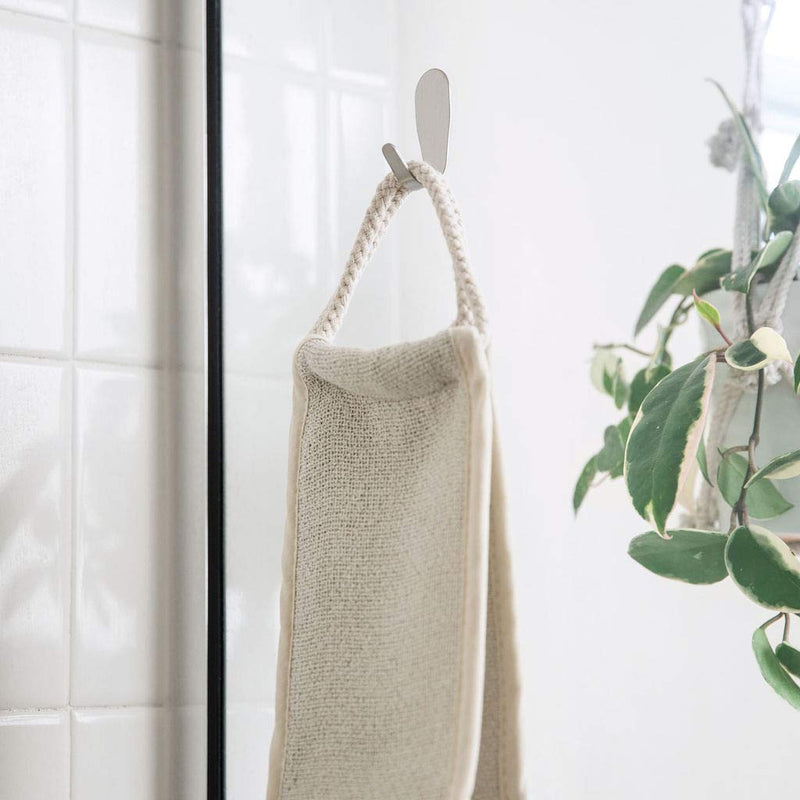 [Australia] - Toem Back Scrubber Strap for Shower - Exfoliating Wash Cloth Back Washer - Exfoliating Band Set - 4 x 32 Inches 