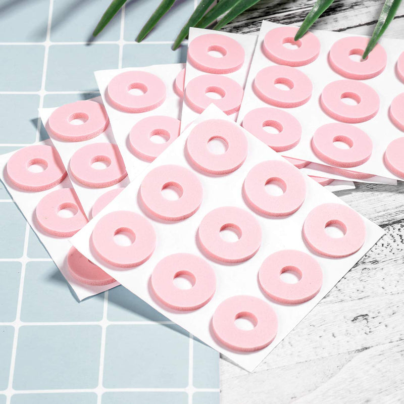 [Australia] - HEALLILY Foam Callus Cushion Self Adhesive Soft Foam Callus Cushions Toe Pads Corn Protector Callus Cushions for Pain Relief Feet Toes 108PCS 12 Sheets 