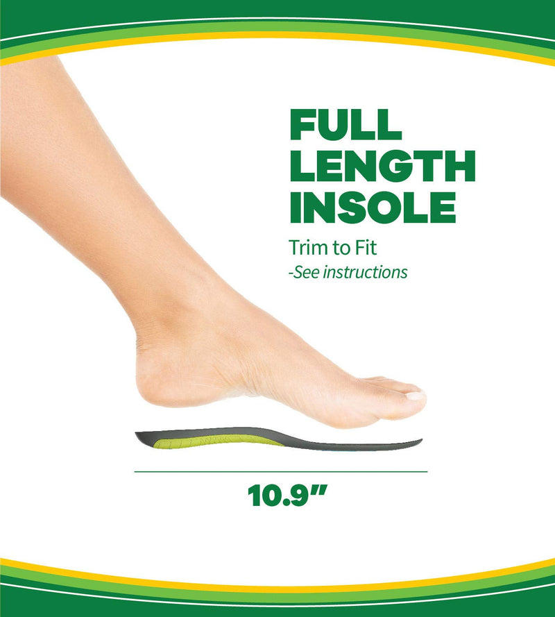 [Australia] - Dr. Scholl’s Sport Insoles // Superior Shock Absorption and Arch Support to Reduce Muscle Fatigue and Stress on Lower Body Joints (for Women's 6-10, also available for Men's 8-14) 1 Pair (Women's 6-10) 