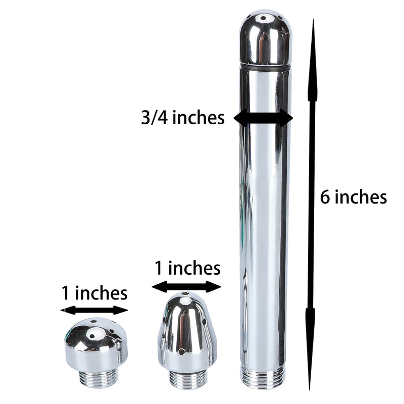 [Australia] - Shower Enema System, Douche Colonic Cleanse Kit, 5-Foot Stainless Steel Shower Hose Enema with Enema Showerhead Vaginal and Anal Cleaning Kit Colonic System Cleaner for Most Shower Systems 