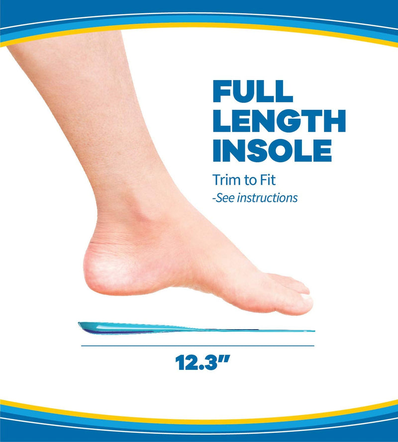 [Australia] - Dr. Scholl's Stimulating Step Insoles with Massaging Gel Plus Stimulating Nodes, Unisex 1 Pair Men's 8-13 