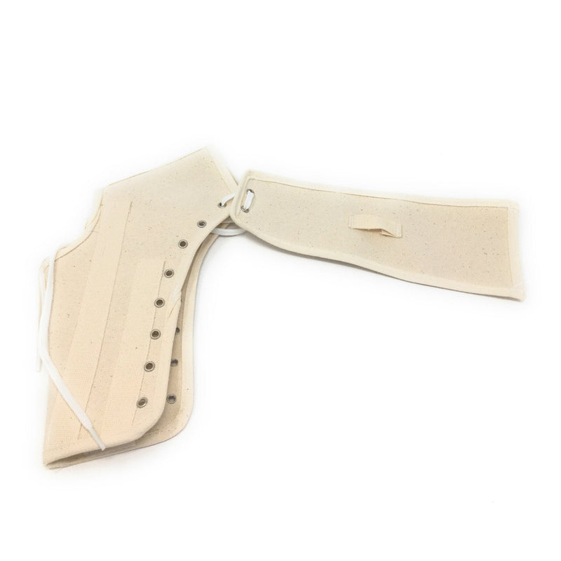 [Australia] - OTC Ankle Splint, Canvas Lace-Up, Rigid Metal Stays, Large 
