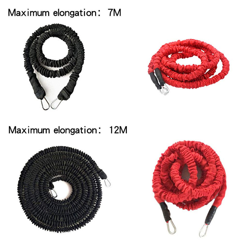 [Australia] - YNXing Resistance Training Rope Explosive Force Bounce Physical Training Resistance Rope Improving Speed, Stamina and Strength 3m Elastic rope 