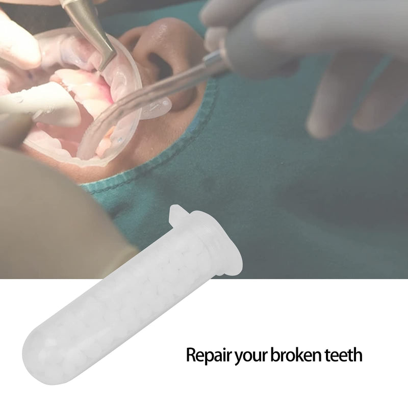 [Australia] - Temporary Tooth Repair Beads, Tooth Filling Thermal Beads Broken Teeth Filling Materials to Fix Your Fake Teeth, Hip‑hop Braces - Food Grade 