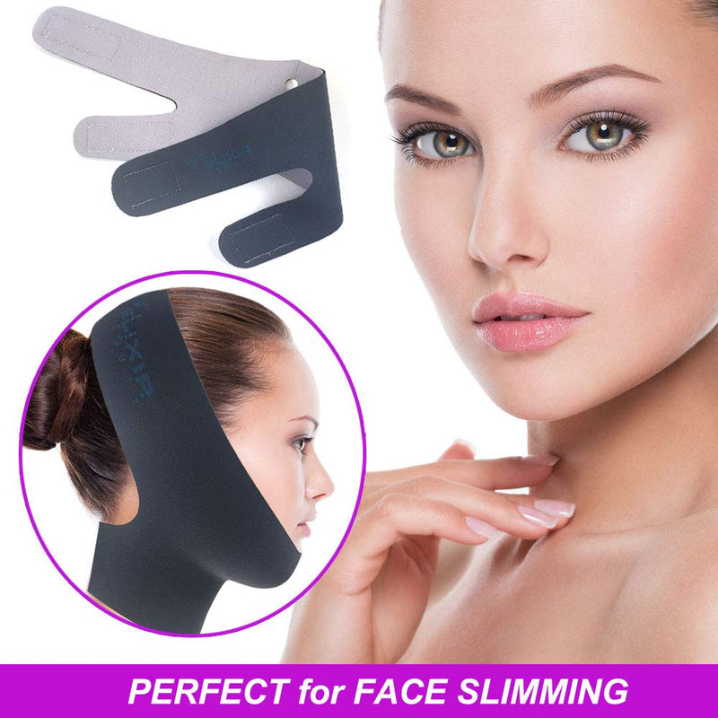 [Australia] - The Elixir Beauty Anti Wrinkle Face Slimming V Line Face Slim up Belt Band Strap, Slimming, Lifting, Small Small (Pack of 1) 