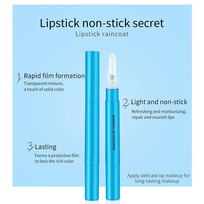 [Australia] - 4ml Waterproof Lip Color Enhancing Primer, Longlasting Non-Stick Cup Lip Makeup Enhancer for All Skin Types 