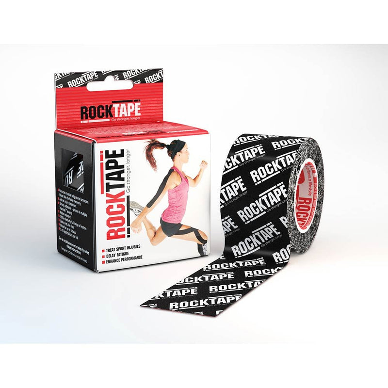 [Australia] - Rocktape Kinesiology Tape Athletes, Water Resistant, Reduce Pain & Injury Recovery, 5cm x 5m, Uncut, Argyle Blue 