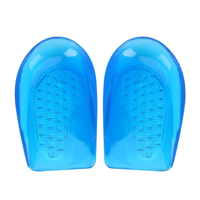 [Australia] - 1 Pair O/X Leg Correction Insoles Foot Alignment Silicone Gel Foot Orthotic Arch Support Shoes Insert Pads Heel Cup for Foot Correction L41-46 