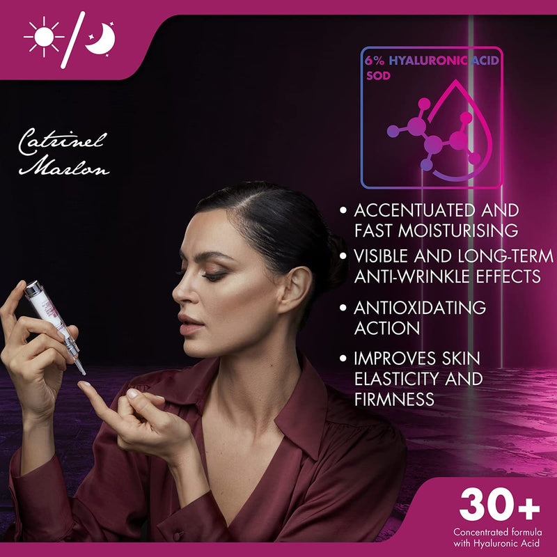 [Australia] - Gerovital H3 Evolution, Concentrated anti-wrinkle serum with 6% hyaluronic acid for intense hydration, for all skin types, 10 ml 